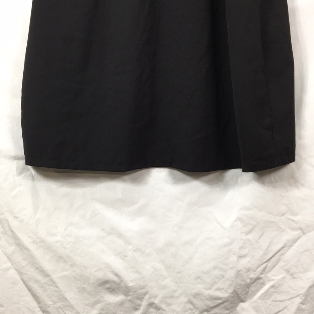 Vanilla Bay A-Line Scalloped Sleeveless Black Dress Size M EXCELLENT Condition - Picture 5 of 9